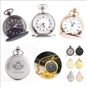Vintage hand-wind men women chains mechanical pocket watch